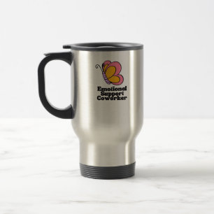 Taza De Viaje Empleador de ayuda emocional - Gracioso Bestis de