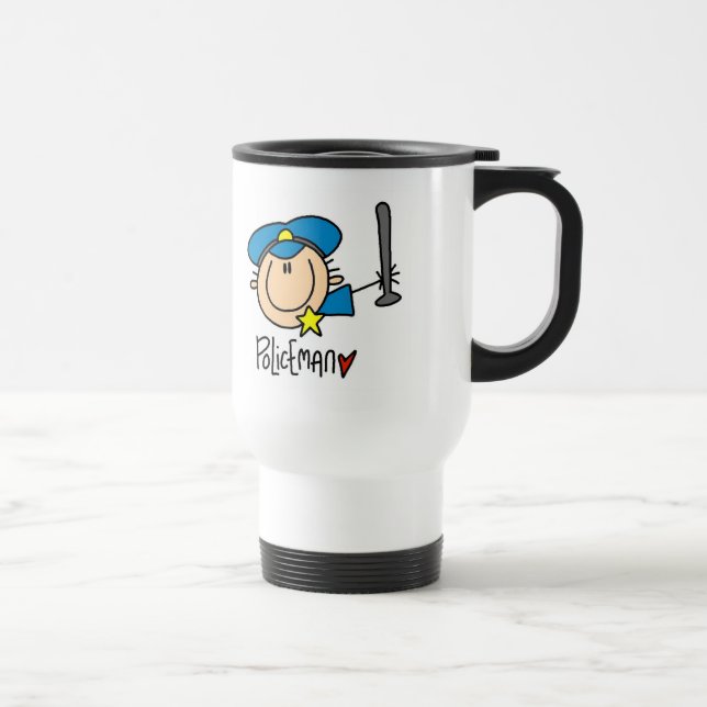 Taza De Viaje Empleo del policía (Derecha)