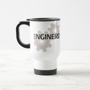 Taza De Viaje Empollón del ingeniero de Enginerd