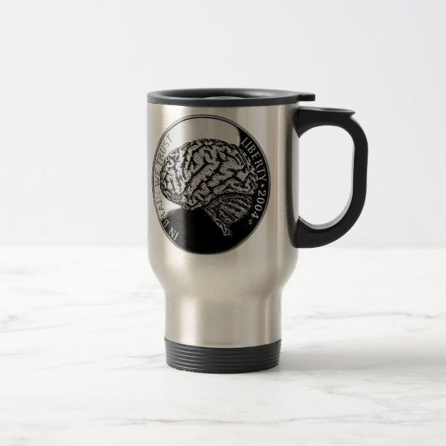 Taza De Viaje En cerebro confiamos en (Derecha)