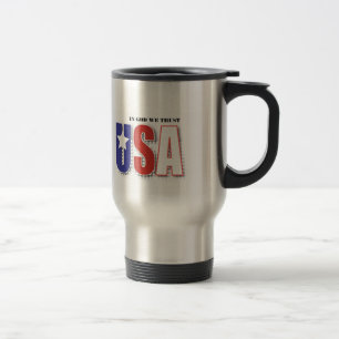 Taza De Viaje En dios confiamos en la taza del viaje