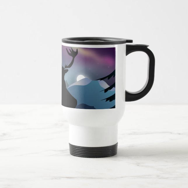 Taza De Viaje En la Aurora (Derecha)
