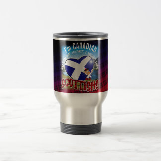 Taza De Viaje En mi corazón deseo ser ESCOCÉS!