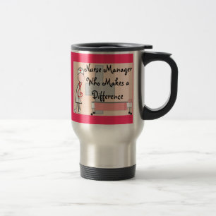 Taza De Viaje Encargado de la enfermera que hace los regalos de