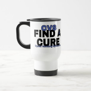 TAZA DE VIAJE ENCONTRAR UNA CURA/BOLD...CVS