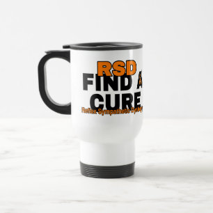 TAZA DE VIAJE ENCONTRAR UNA CURA/NEGRO...RSD