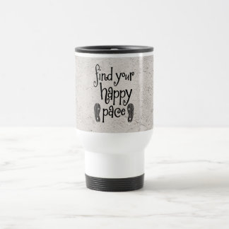 Taza De Viaje Encuentra tu ritmo feliz
