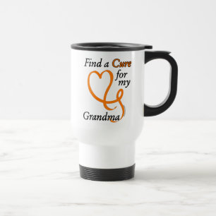 Taza De Viaje Encuentra una cura/corazón/abuela...RSD/CRPS