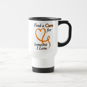 Taza De Viaje Encuentra Una Cura/Corazón/Alguien Que Me Gusta...