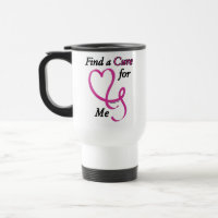Encuentra una cura/corazón/yo... cáncer de mama