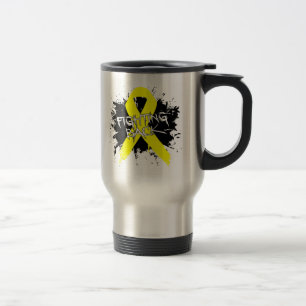 Taza De Viaje Endometriosis - defendiéndose