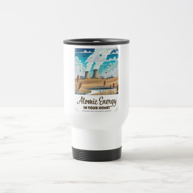 Taza De Viaje Energía Atómica Comercial  (Centro)