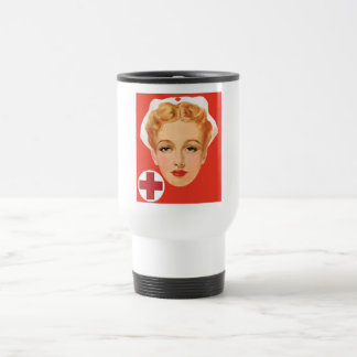 Taza De Viaje Enfermera del vintage