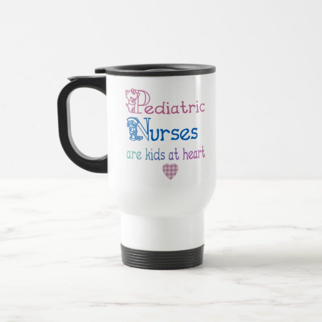 Taza De Viaje Enfermera pediátrica (Izquierda)