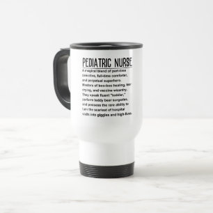 Taza De Viaje Enfermero pediátrico