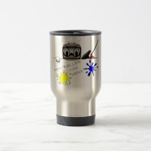 Taza De Viaje Engranaje de Paintball