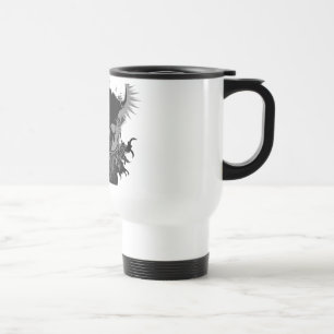 Taza De Viaje Engranaje del cráneo