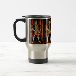 Taza De Viaje Enrique VIII Tudores Historia Rey Inglaterra seis 