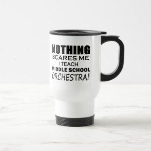 Taza De Viaje Enseñe a la banda de escuela secundaria