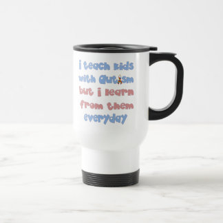 Taza De Viaje Enseñe a los niños con autismo - cinta de la