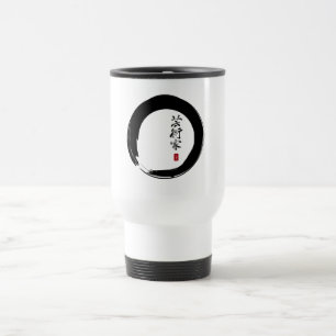 Taza De Viaje Enso con japonés para "artista"
