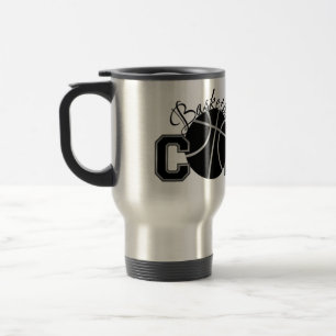 Taza De Viaje Entrenador de baloncesto