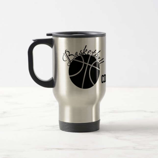 Taza De Viaje ¡Entrenador de baloncesto, etc.! SRF (Izquierda)