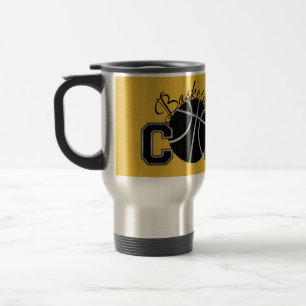 Taza De Viaje Entrenador de baloncesto - SRF