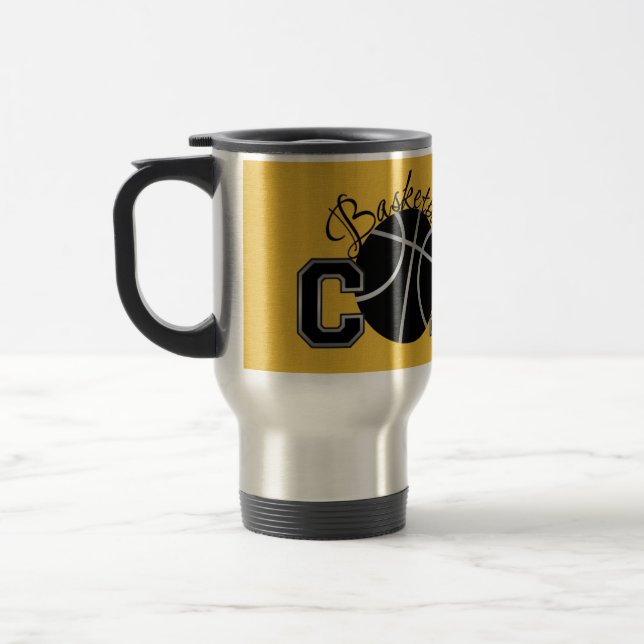 Taza De Viaje Entrenador de baloncesto - SRF (Izquierda)