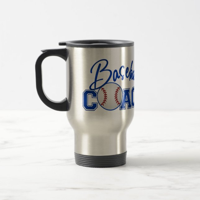Taza De Viaje Entrenador de béisbol - SRF (Izquierda)