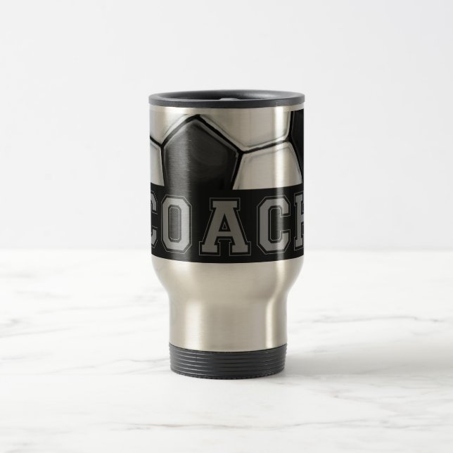 Taza De Viaje Entrenador de fútbol (Centro)