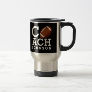 Taza De Viaje Entrenador de fútbol conocido de encargo