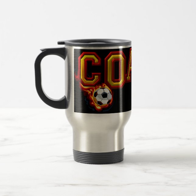 Taza De Viaje Entrenador de fútbol - SRF (Izquierda)
