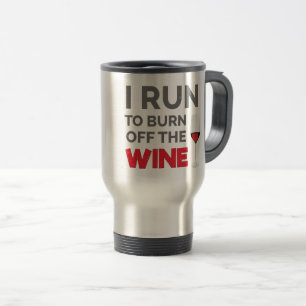 Taza De Viaje Entrenamiento De Fitness Corro Para Quemar El Vino