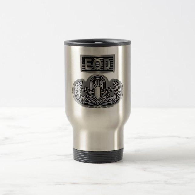 Taza De Viaje EOD conmemorativa de diseño único (Centro)