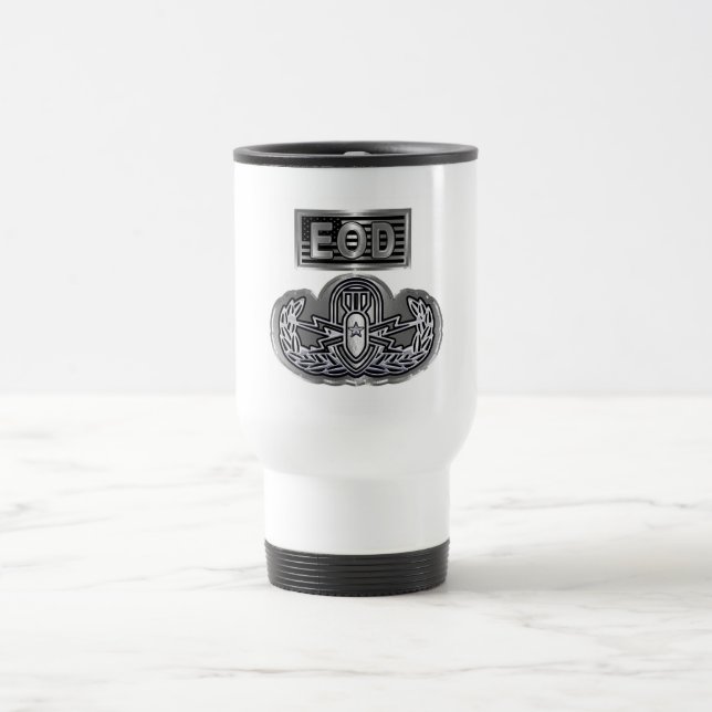 Taza De Viaje EOD conmemorativa de diseño único (Centro)