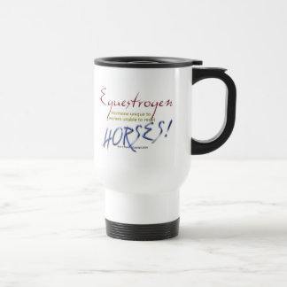 Taza De Viaje Equestrogen: caballo divertido