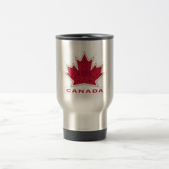 Taza De Viaje Equipo Canadá (Centro)