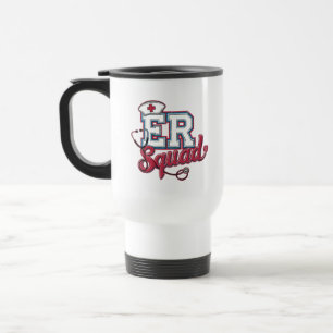 Taza De Viaje Equipo de Urgencias, Sala de Emergencia, Camiseta