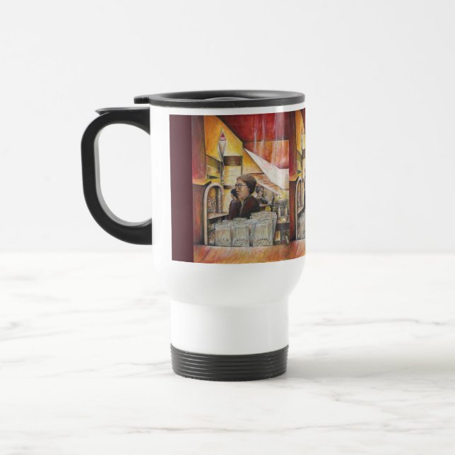 Taza De Viaje Equivalente luminoso de emociones apasionadas (Izquierda)