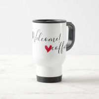 Eres bienvenido - te encanta el café
