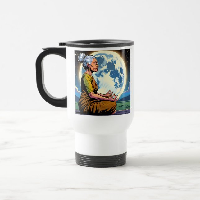 Taza De Viaje Eres fuerza interior con llevarte a través (Izquierda)