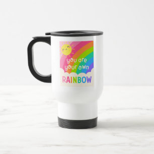 Taza De Viaje Eres Tu Propio Arcoiris
