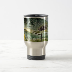 Taza De Viaje Eric Ravilious - El gigante de Wilmington,