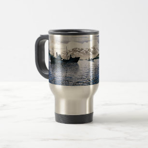 Taza De Viaje Eric Ravilious - Noruega, realismo mágico,