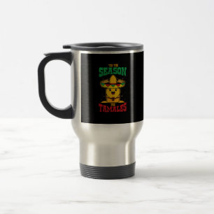 Taza De Viaje Es la temporada de tamales, Navidad mexicana