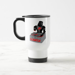 Taza De Viaje Es sólo un rasguño Chiste divertido   Comedia clás
