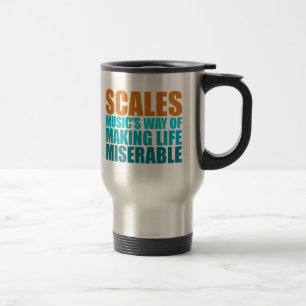 Taza De Viaje Escala musical