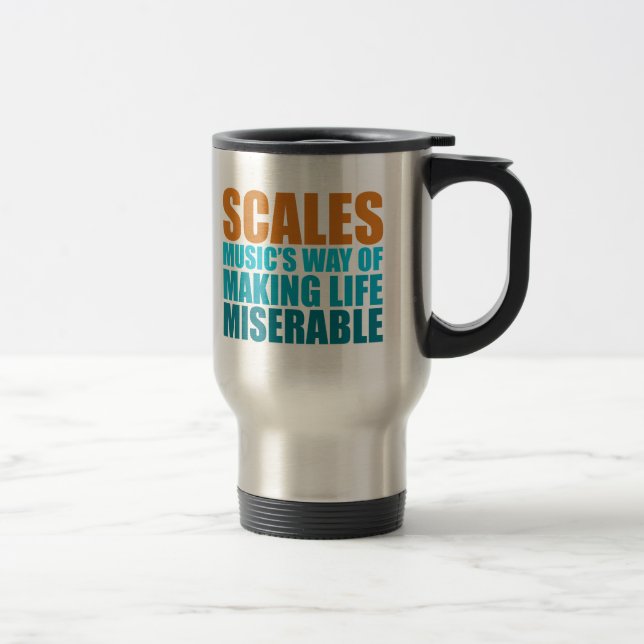 Taza De Viaje Escala musical (Derecha)