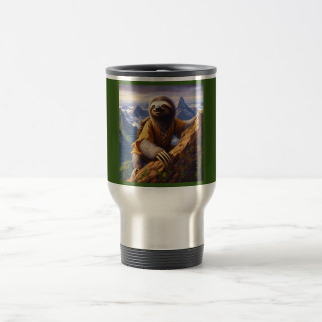 Taza De Viaje Escalada de Montaña Sloth (Centro)